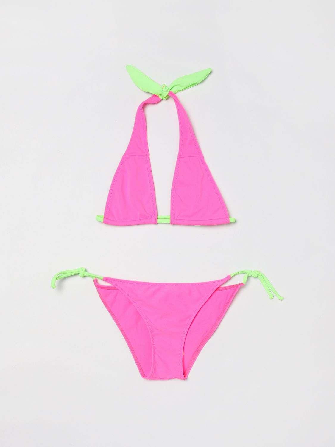 Mc2 Saint Barth Swimsuit  Kids Color Pink In Green