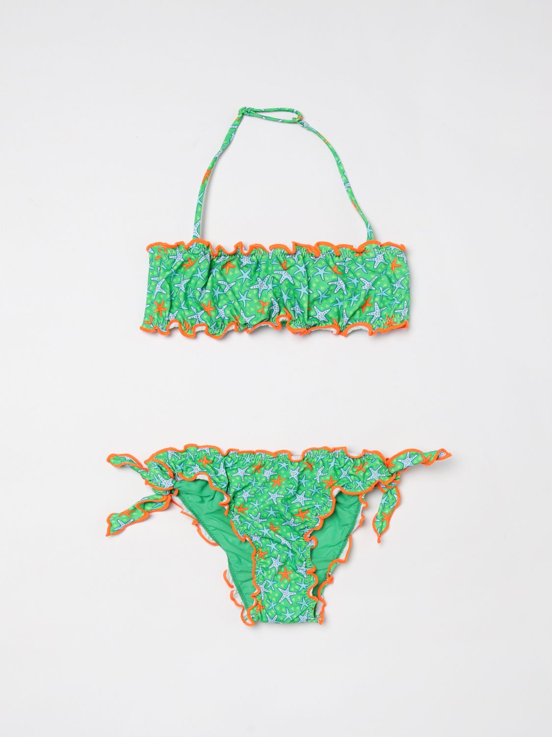Mc2 Saint Barth Swimsuit  Kids Color Multicolor In Green