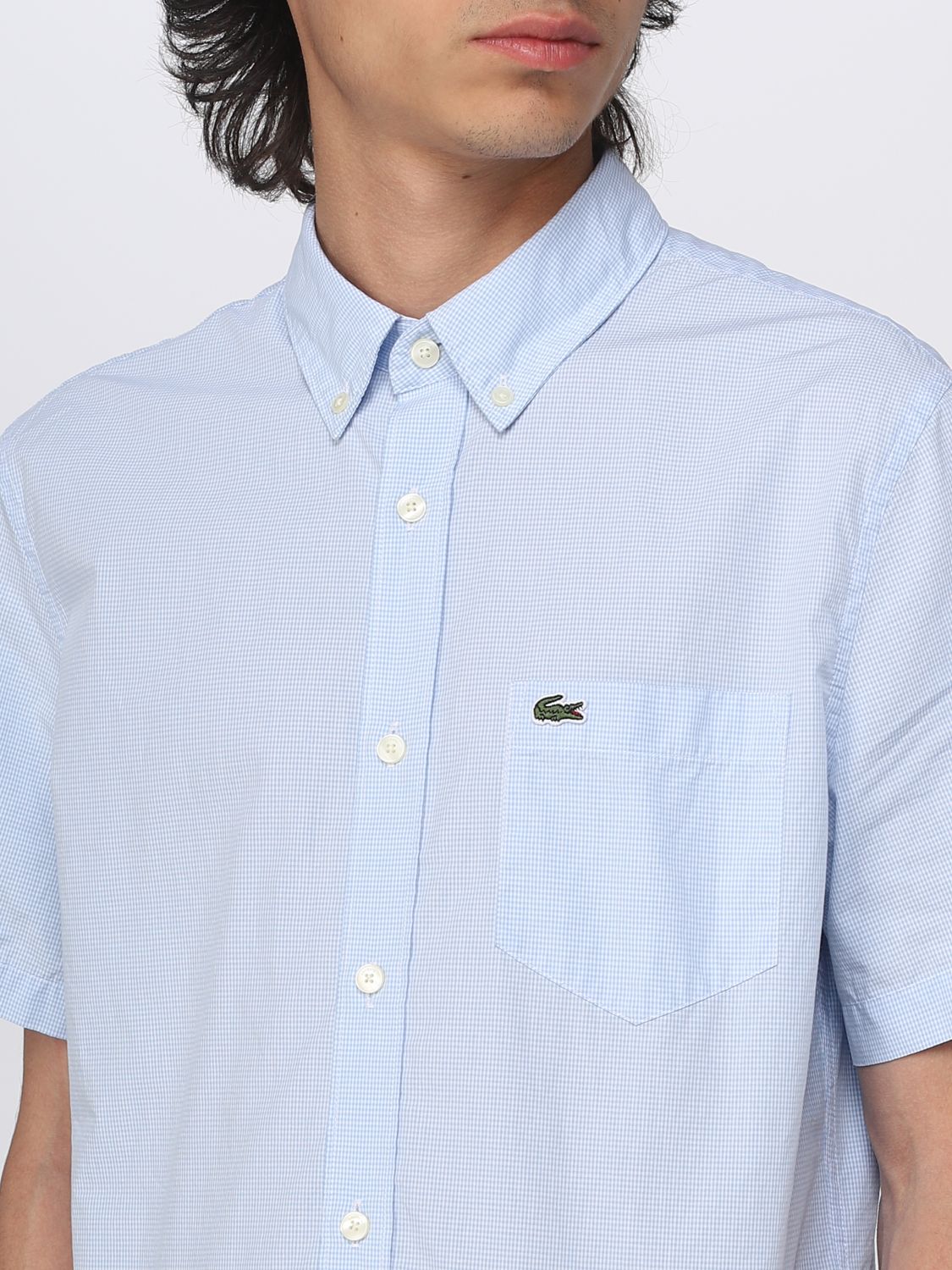 LACOSTE: shirt for man - Green | Lacoste shirt CH2879 online on GIGLIO.COM