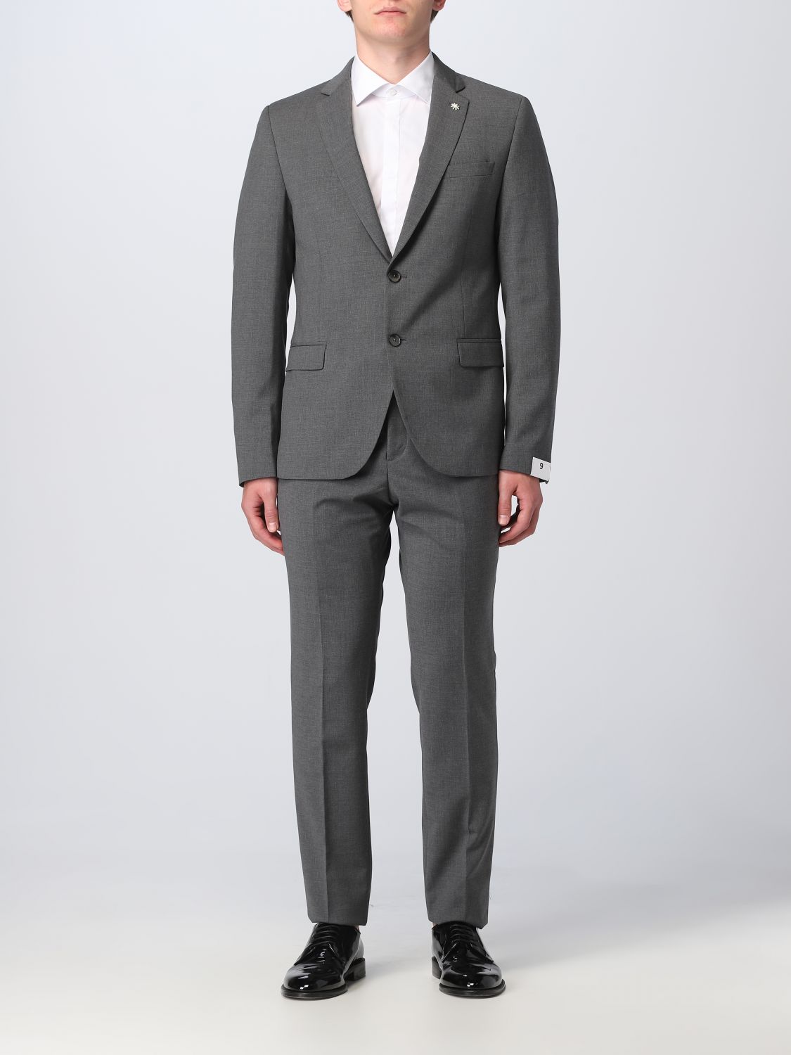 MANUEL RITZ: suit for man - Grey | Manuel Ritz suit 3432A3109230002 ...