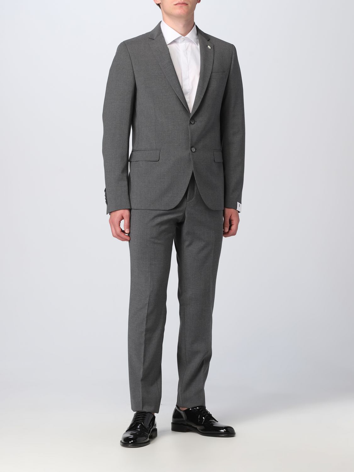 MANUEL RITZ: suit for man - Grey | Manuel Ritz suit 3432A3109230002 ...