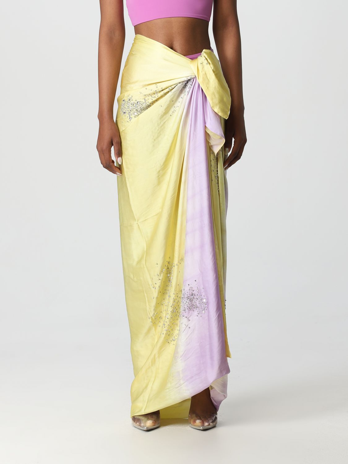 Phemmes Wrap-skirt Woman Yellow ModeSens