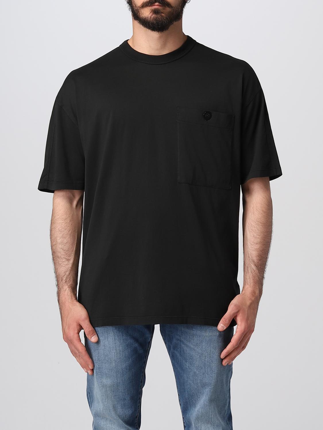 TEN C T-SHIRT TEN C MEN COLOR BLACK,E34218002