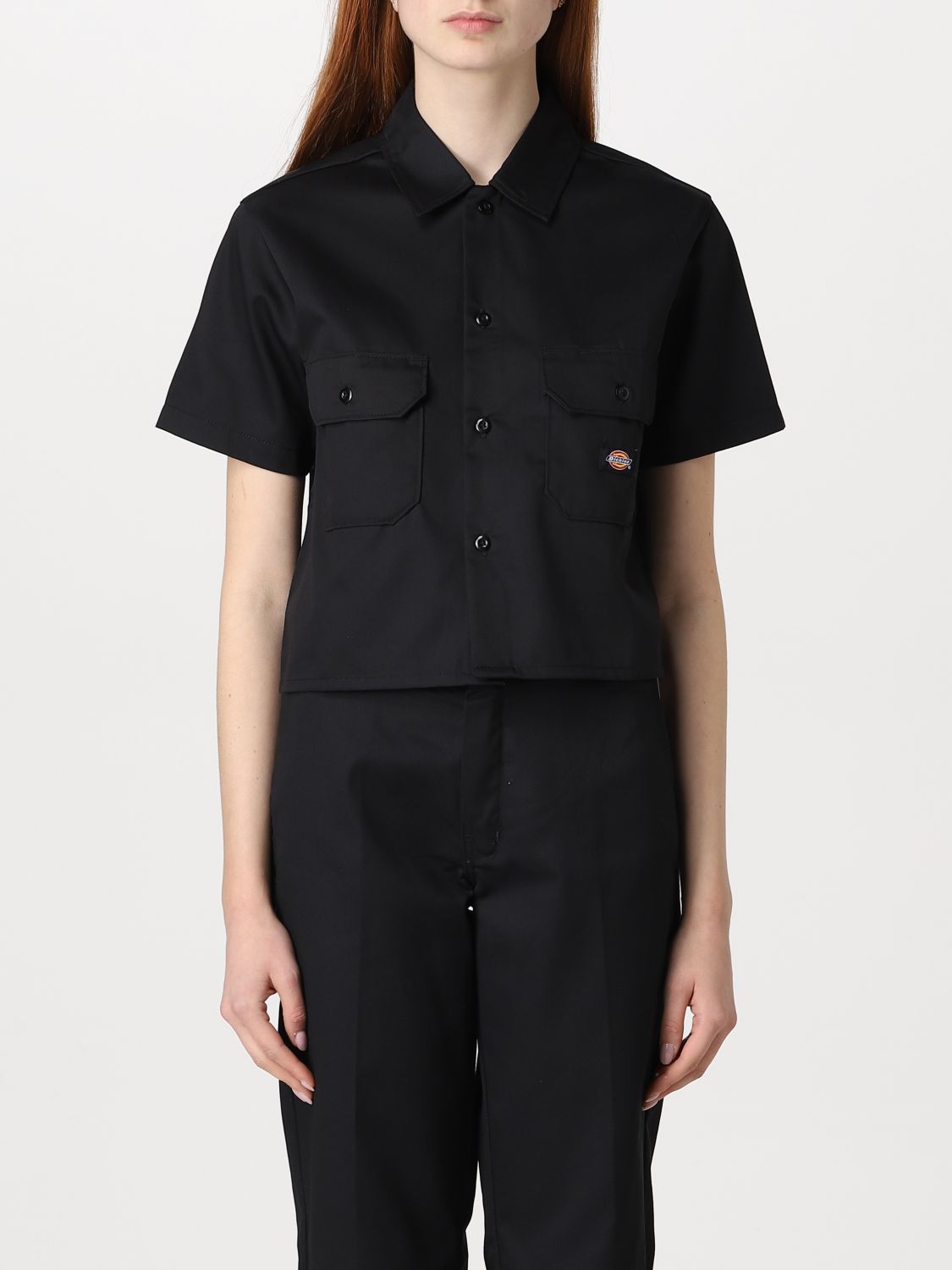 DICKIES: shirt for woman - Black | Dickies shirt DK0A4XKD online on ...