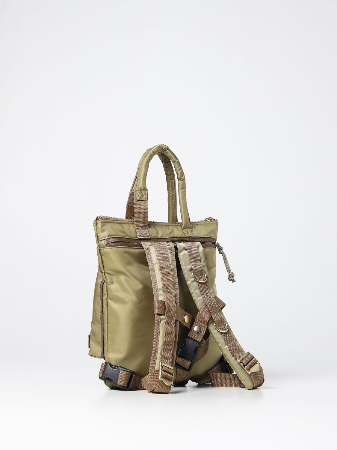 SACAI: backpack for man - Kaki | Sacai backpack 230475S online on ...