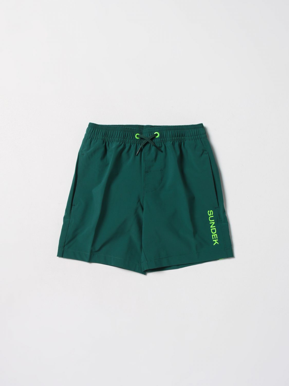 Sundek Swimsuit  Kids Colour Green