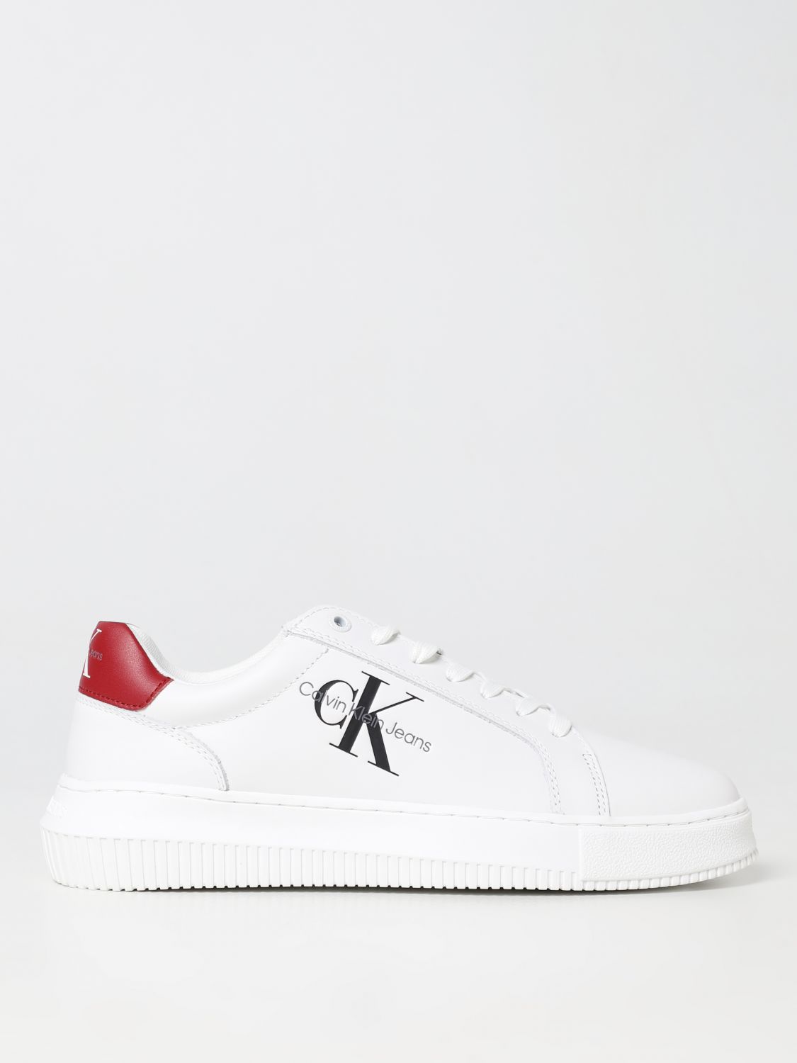 CALVIN KLEIN: sneakers for man - White | Calvin Klein sneakers ...