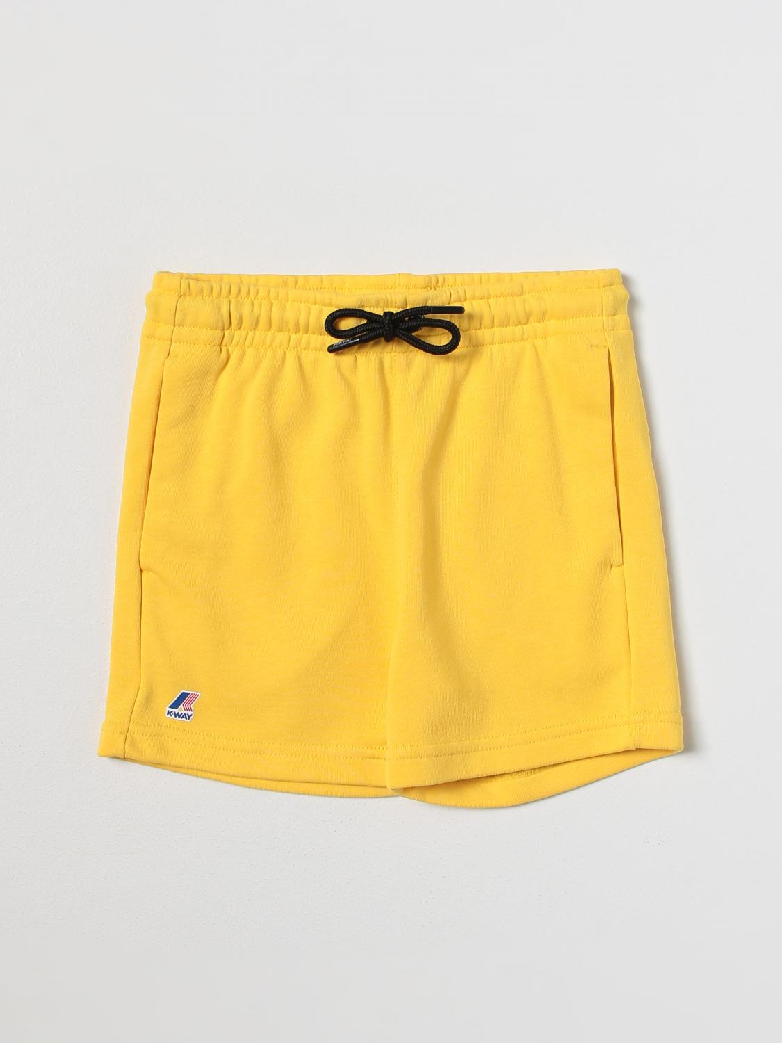 K-way Shorts  Kids In Yellow