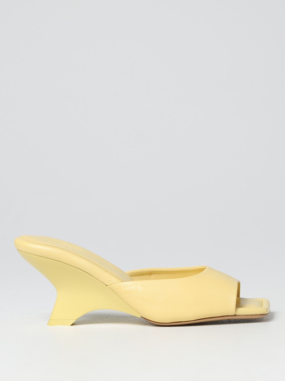 GIA BORGHINI: heeled sandals for woman - Butter | Gia Borghini heeled ...