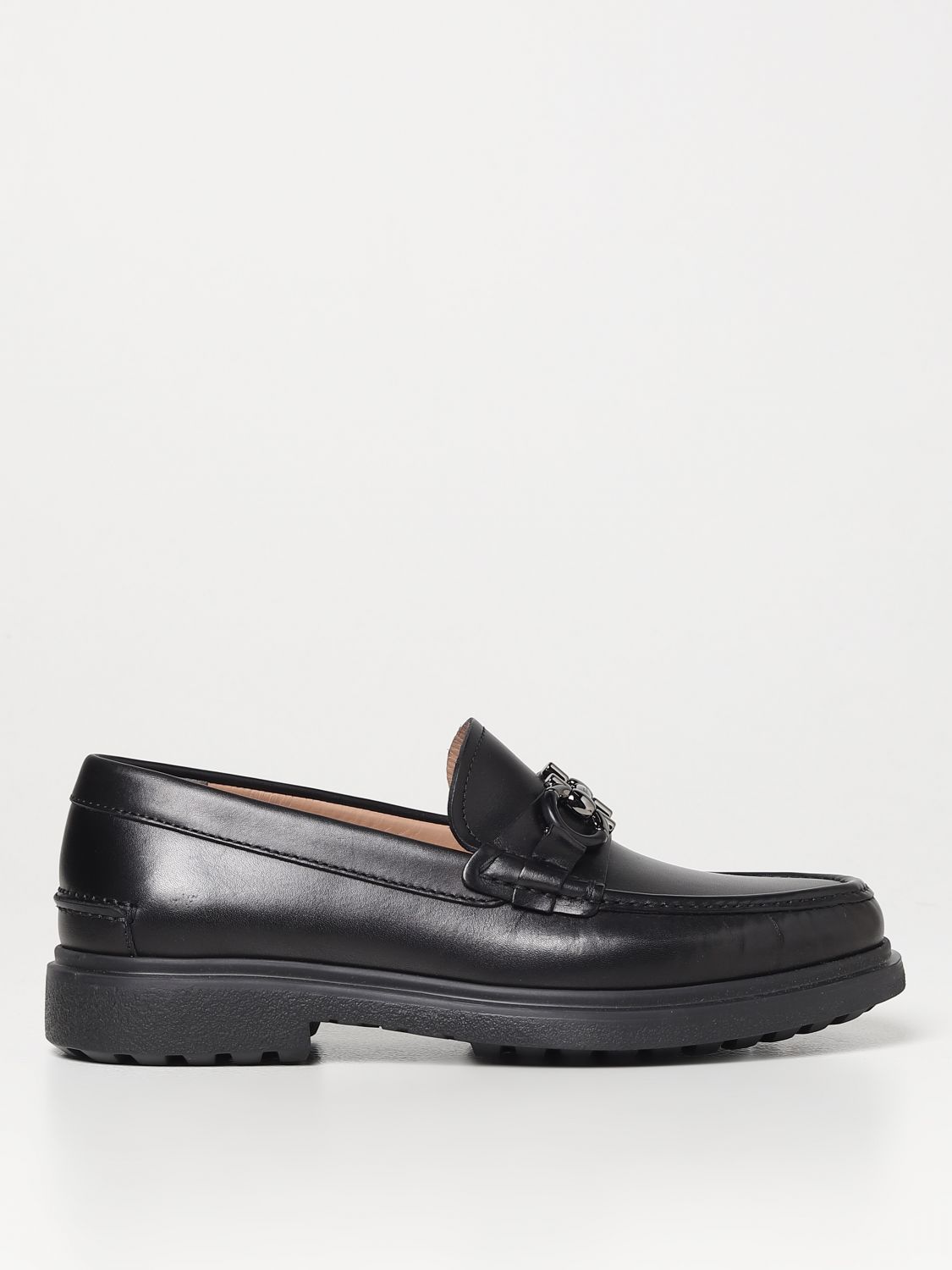 FERRAGAMO: loafers for man - Black | Ferragamo loafers 02C499 735190 ...