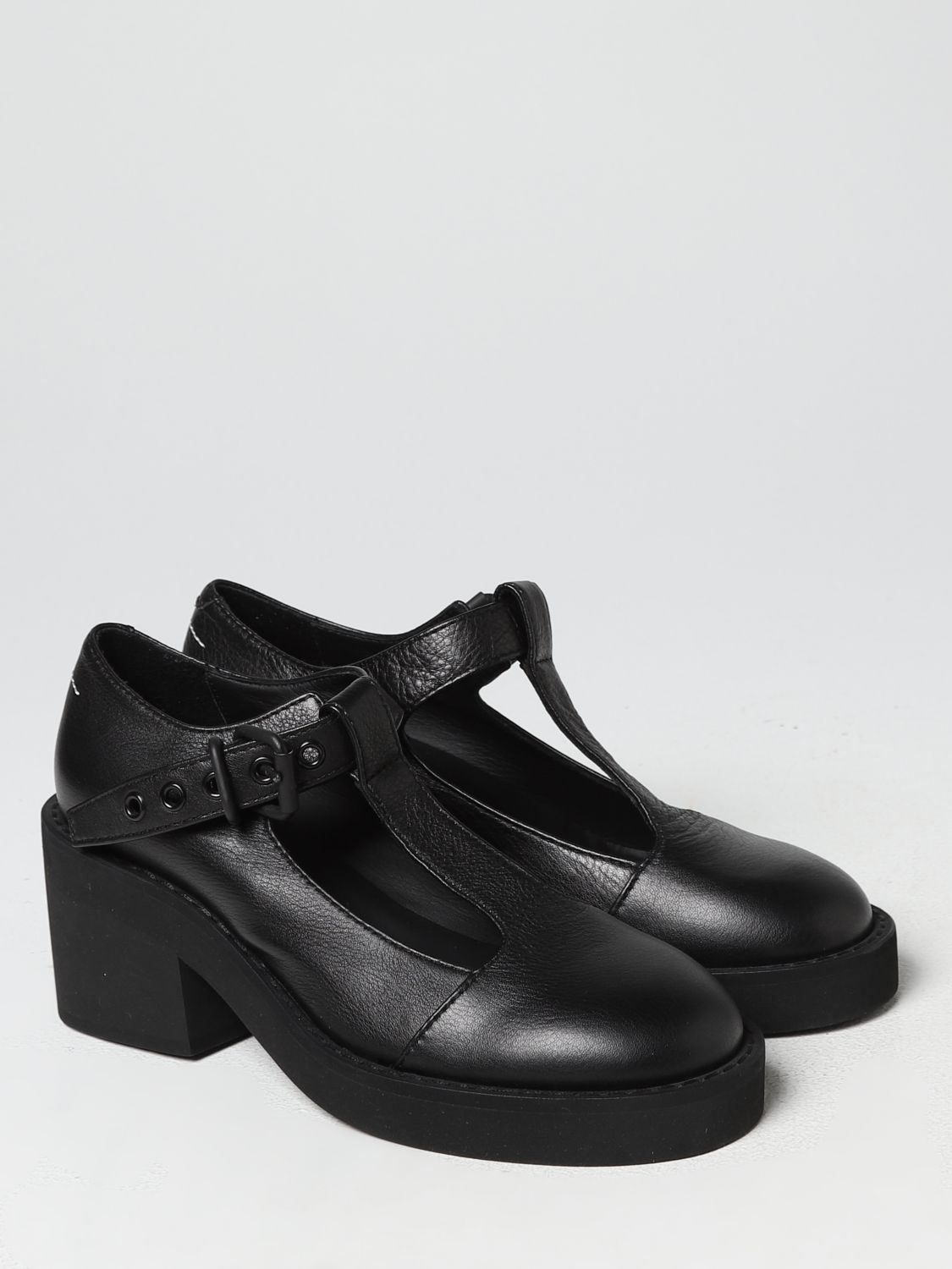 MM6 MAISON MARGIELA: high heel shoes for woman - Black | Mm6 Maison ...