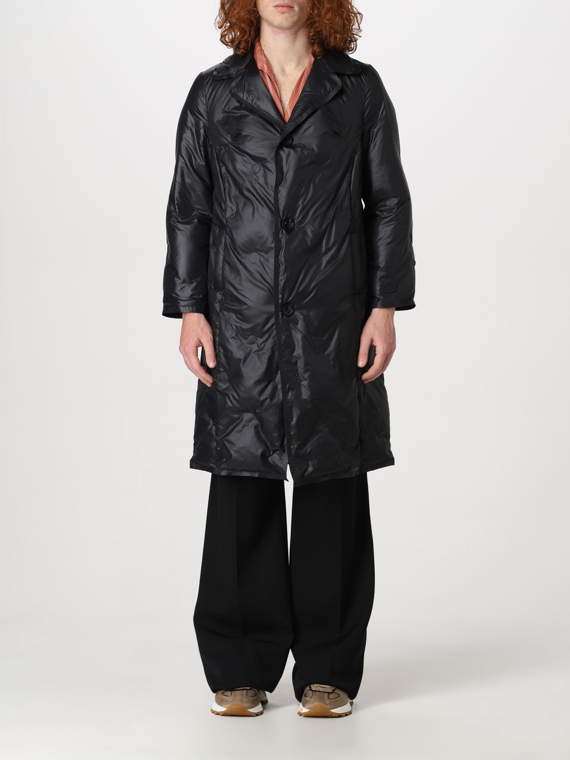MAISON MARGIELA: coat for man - Black | Maison Margiela coat ...