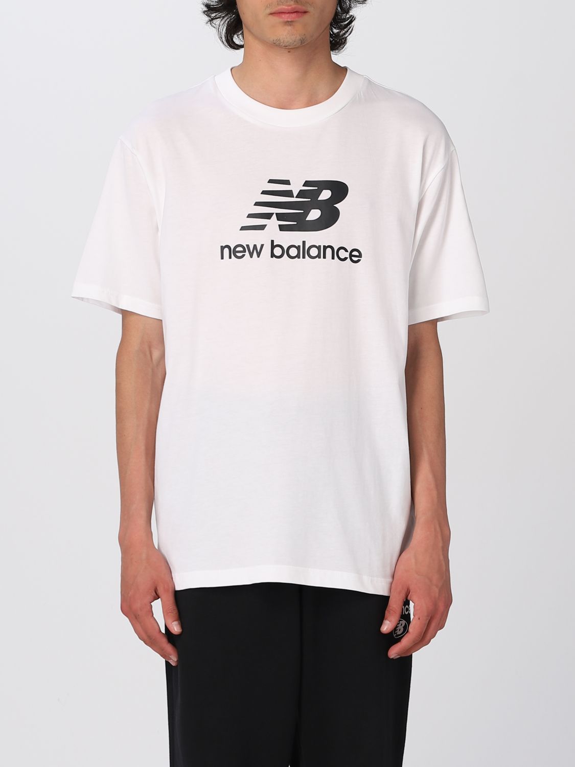 NEW BALANCE：Tシャツ メンズ ホワイト Balance Tシャツ MT31541WT