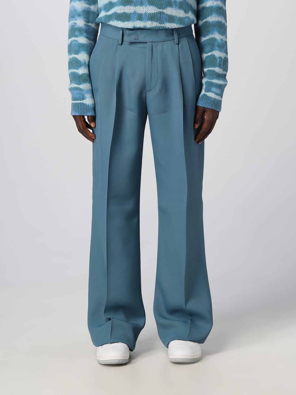 AMIRI: pants for man - Blue | Amiri pants SS23MAW007 online on GIGLIO.COM