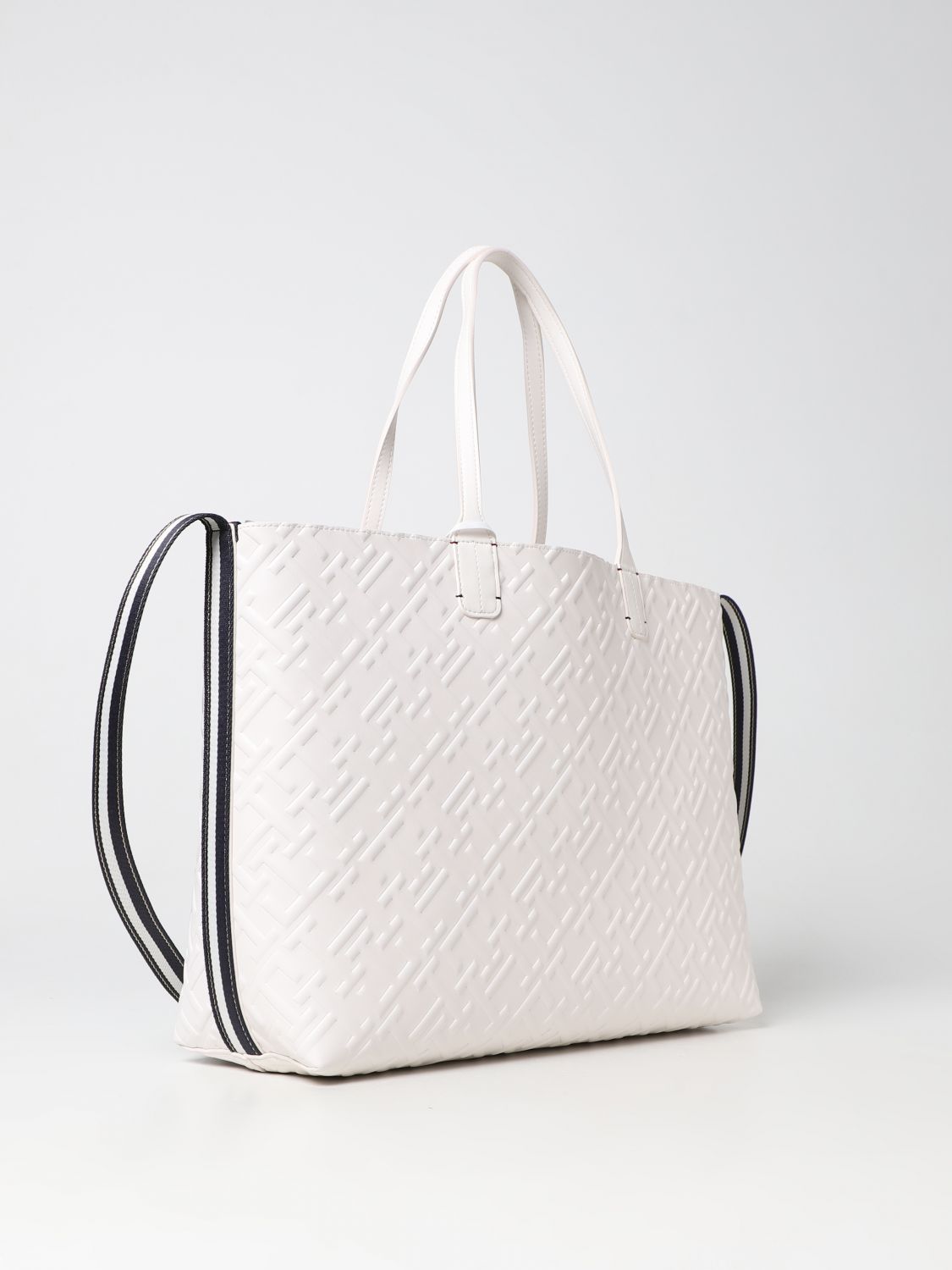 TOMMY HILFIGER: mini bag for woman - White | Tommy Hilfiger mini bag ...