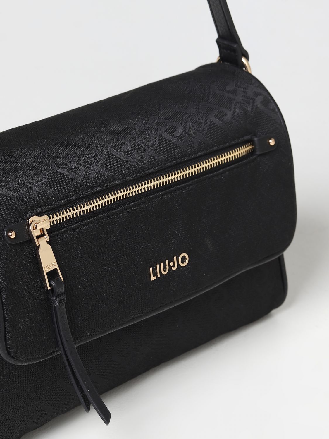 LIU JO: shoulder bag for woman - Black | Liu Jo shoulder bag ...
