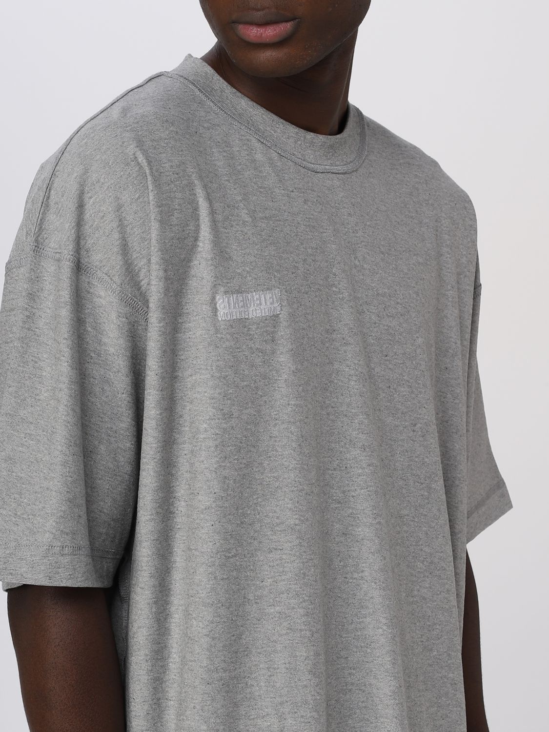 VETEMENTS: t-shirt for man - Grey | Vetements t-shirt UE63TR660G