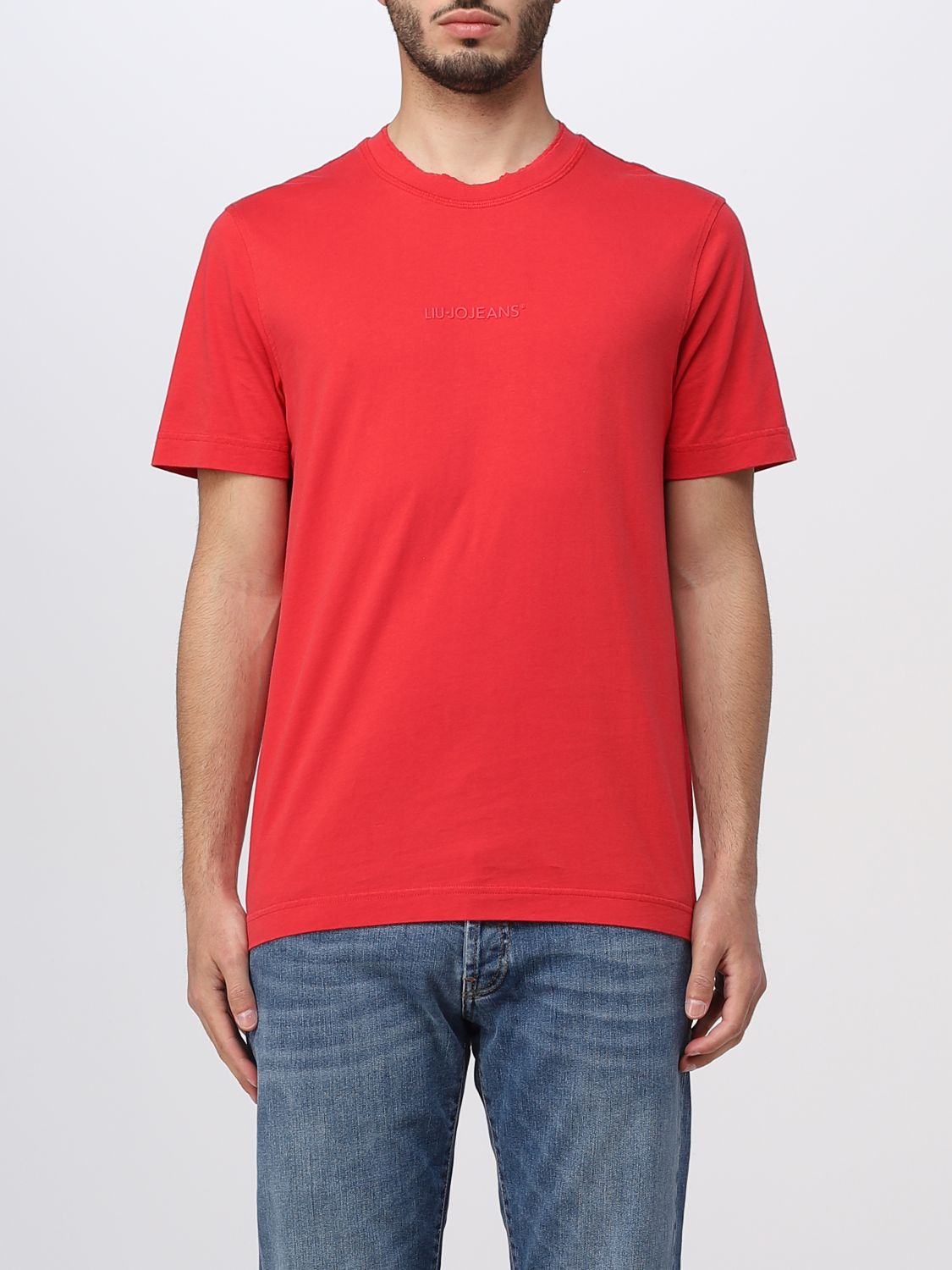 Liu •jo T-shirt Liu Jo Men Color Red
