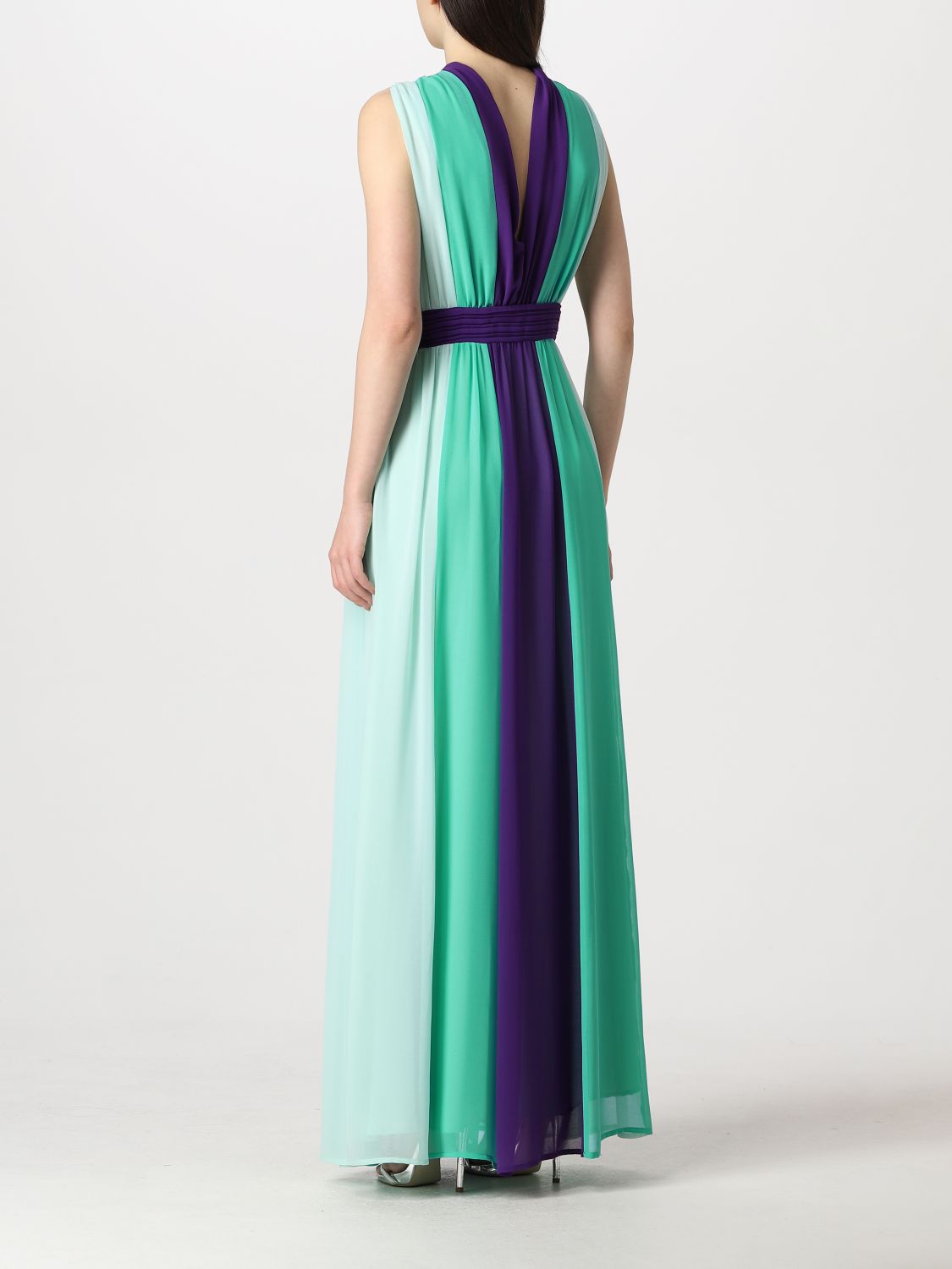 LIU JO: dress for woman - Green | Liu Jo dress CA3419T2226 online on ...