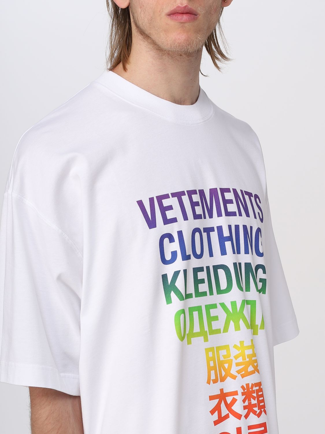 VETEMENTS: t-shirt for man - White | Vetements t-shirt UE63TR101Z