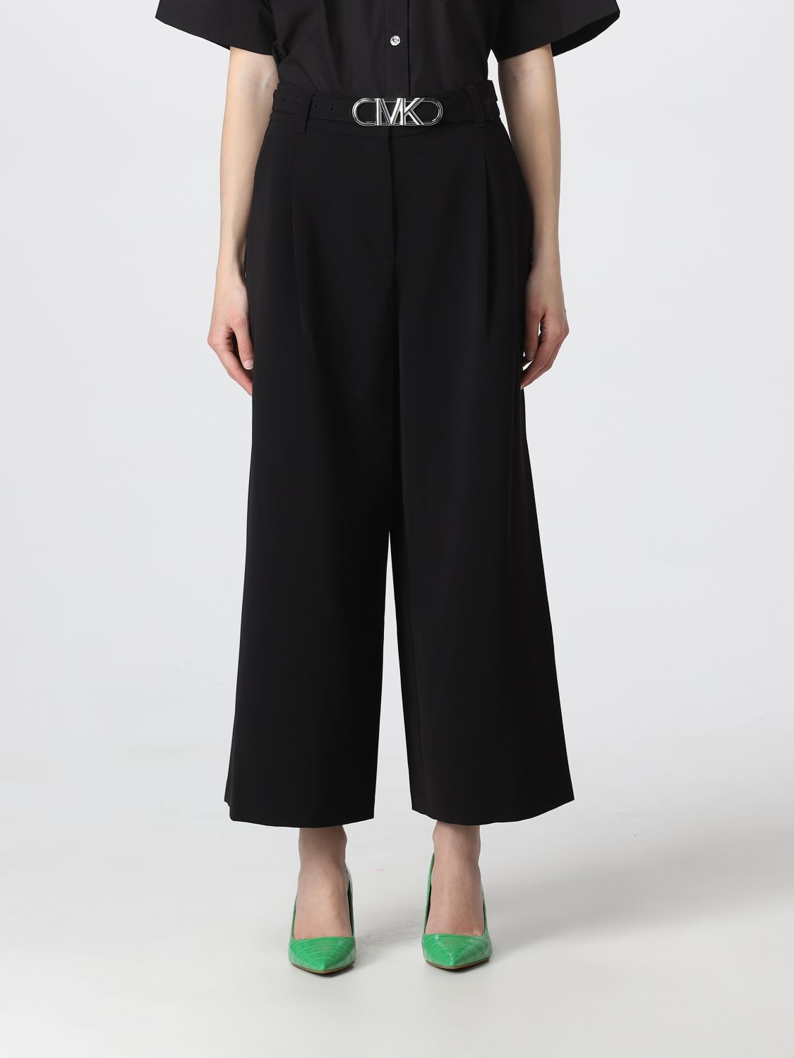 Shop Michael Kors Pants  Woman Color Black