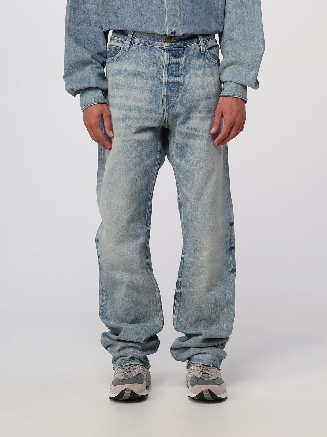 OF GOD: jeans for man - | Fear Of God jeans FGE40015DNM online on GIGLIO.COM