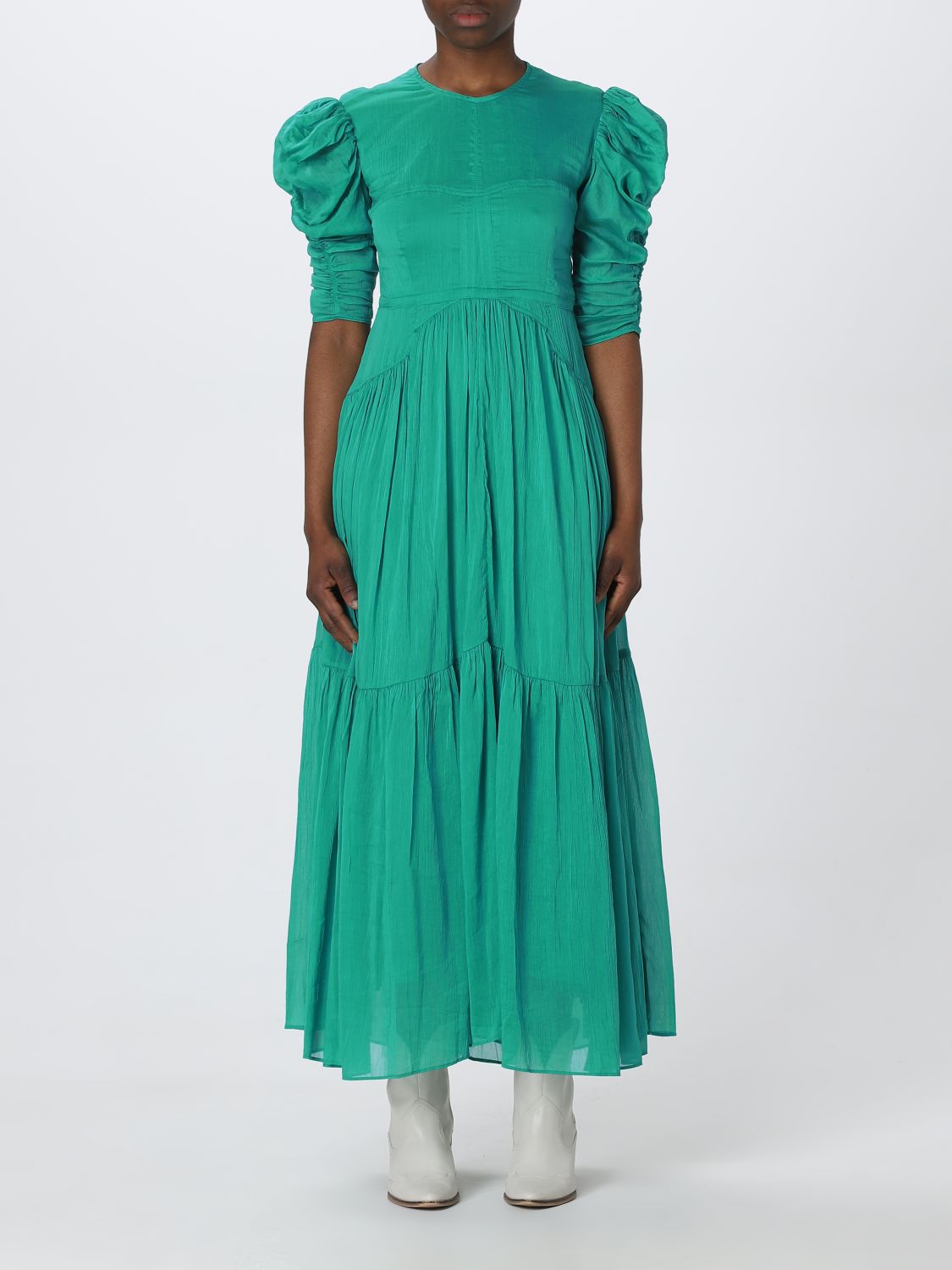 ISABEL MARANT: dress for woman - Green | Isabel Marant dress ...