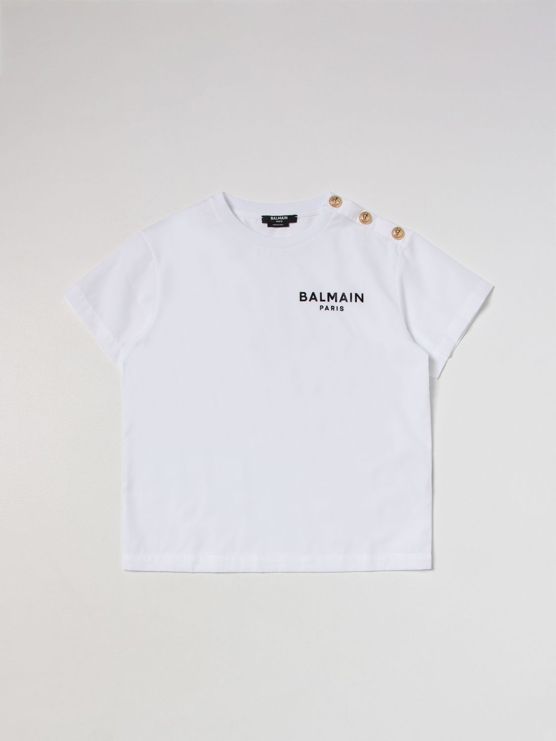 Balmain T-shirt  Kids Kids In White