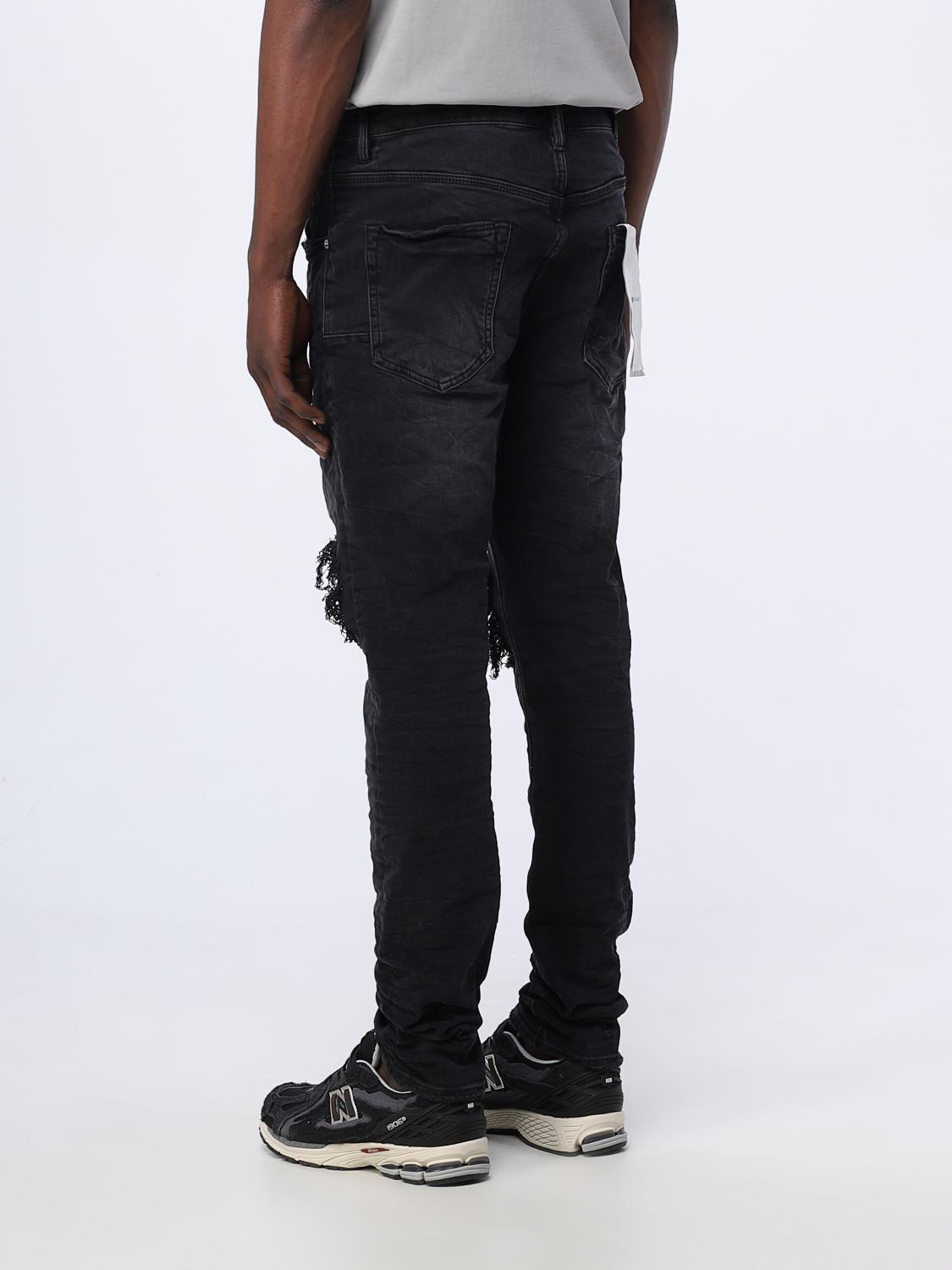 PURPLE BRAND Jeans In Denim Stretch Nero Jeans Purple Brand purple-brand-jeans-in-denim-stretch-nero-jeans-purple-brand