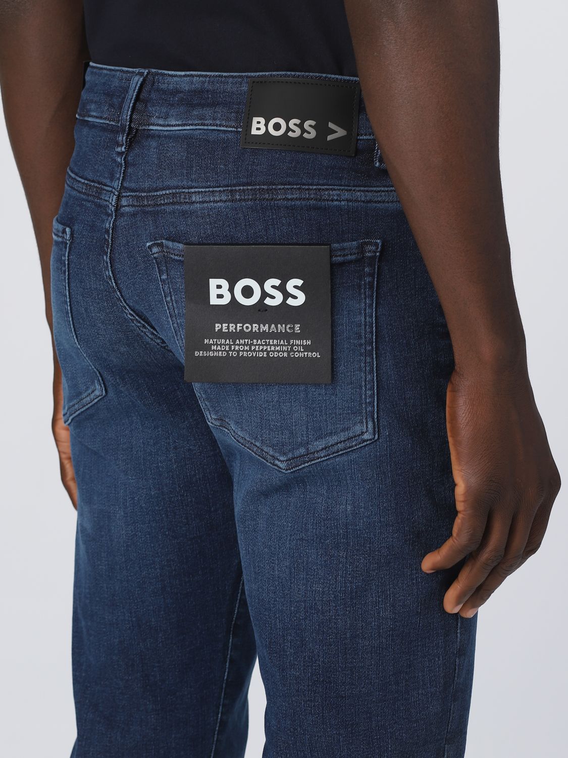 necesidad hormigón noche BOSS: jeans for man - Blue | Boss jeans 50490518 online on GIGLIO.COM