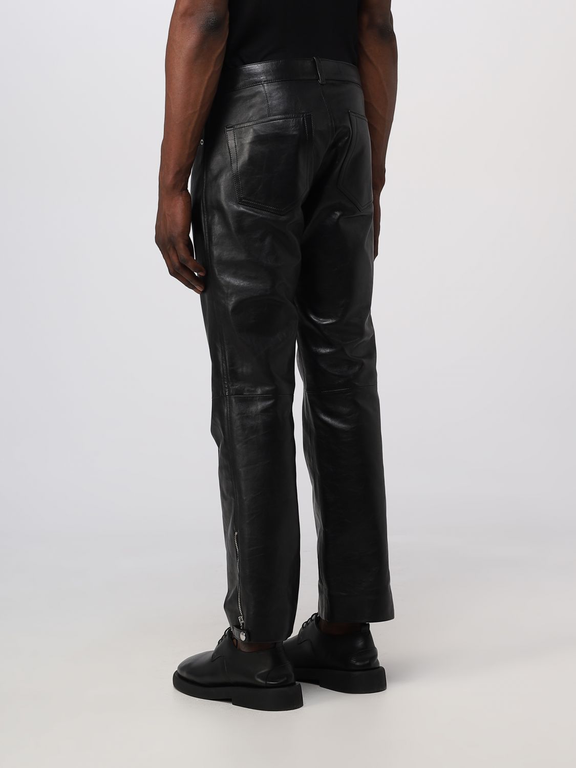 ALEXANDER MCQUEEN: pants for man - Black | Alexander Mcqueen pants ...