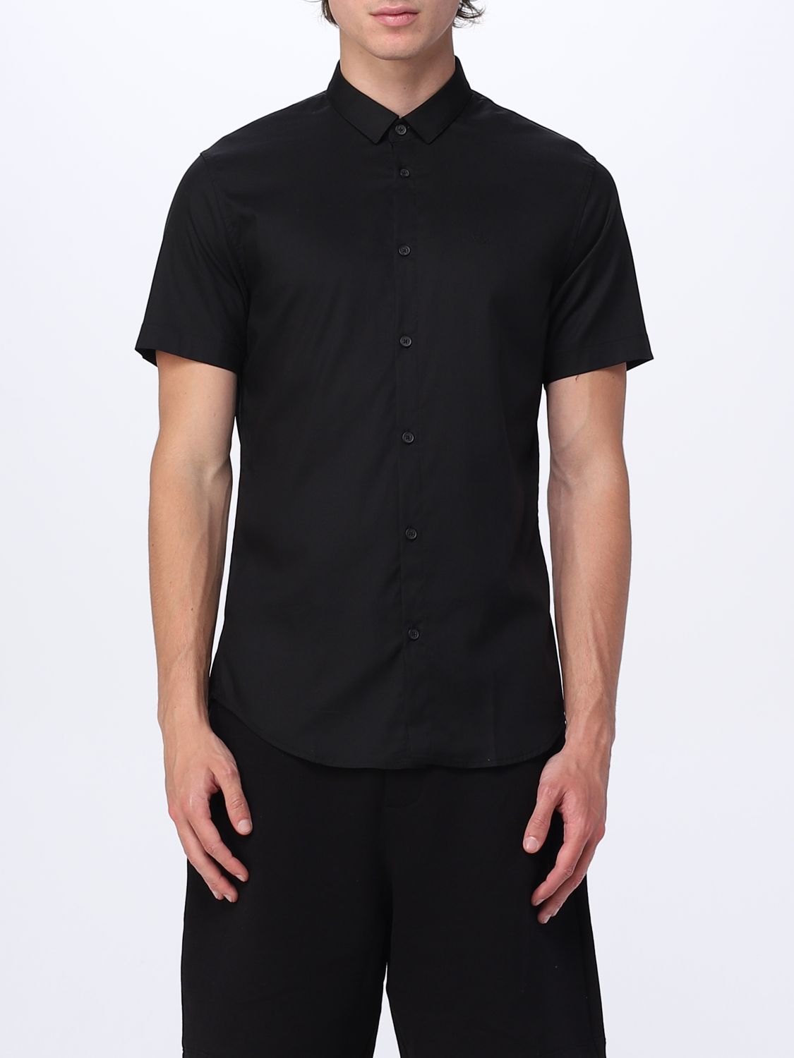 Armani Exchange Shirt  Men Colour Black