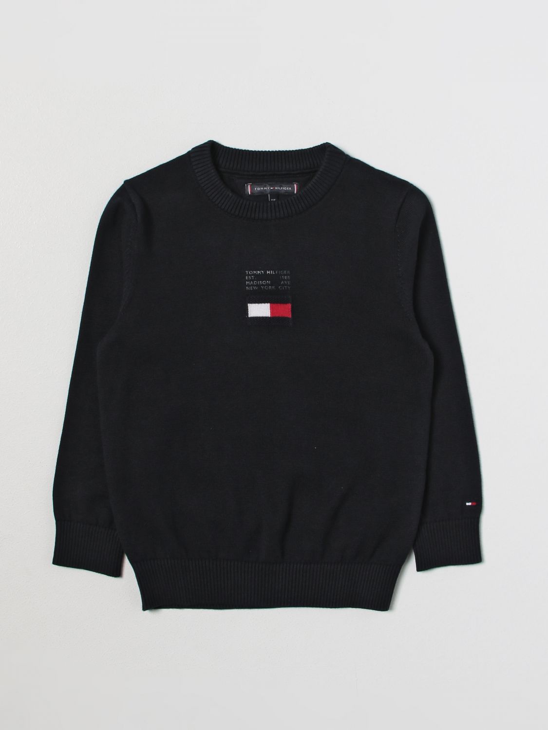 TOMMY HILFIGER: sweater for boys - Blue | Tommy Hilfiger sweater ...