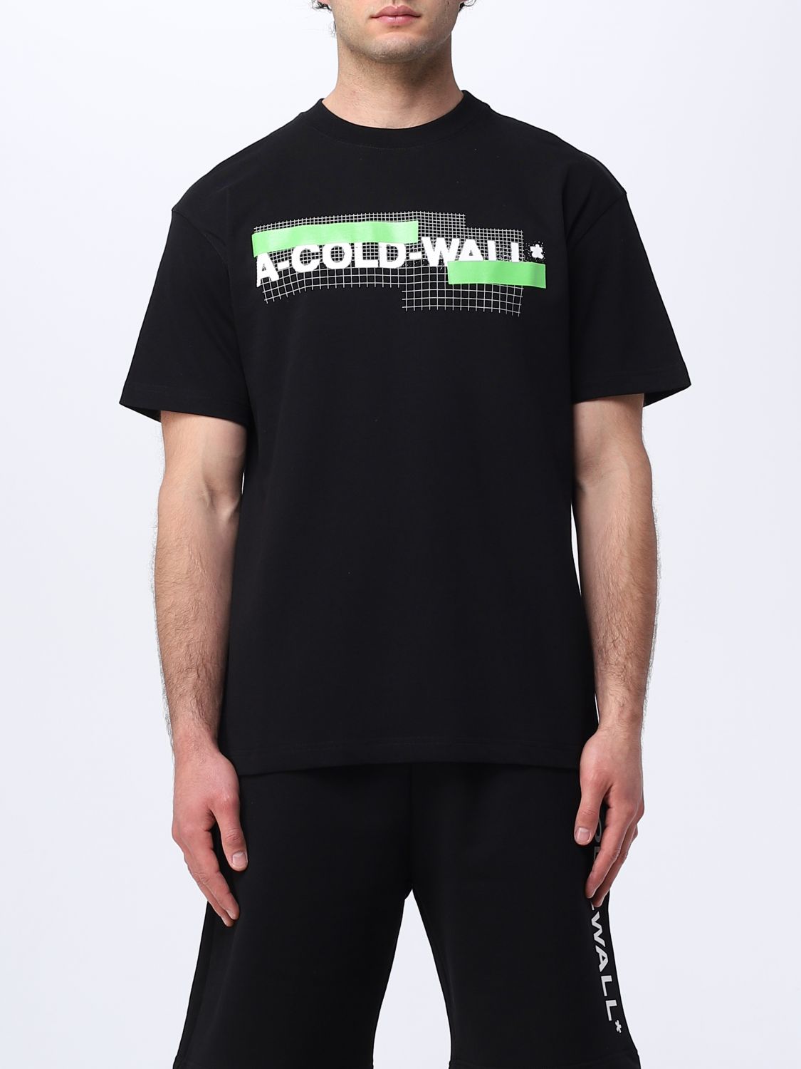 A-COLD-WALL*: t-shirt for man - Black | A-Cold-Wall* t-shirt MTS106 ...