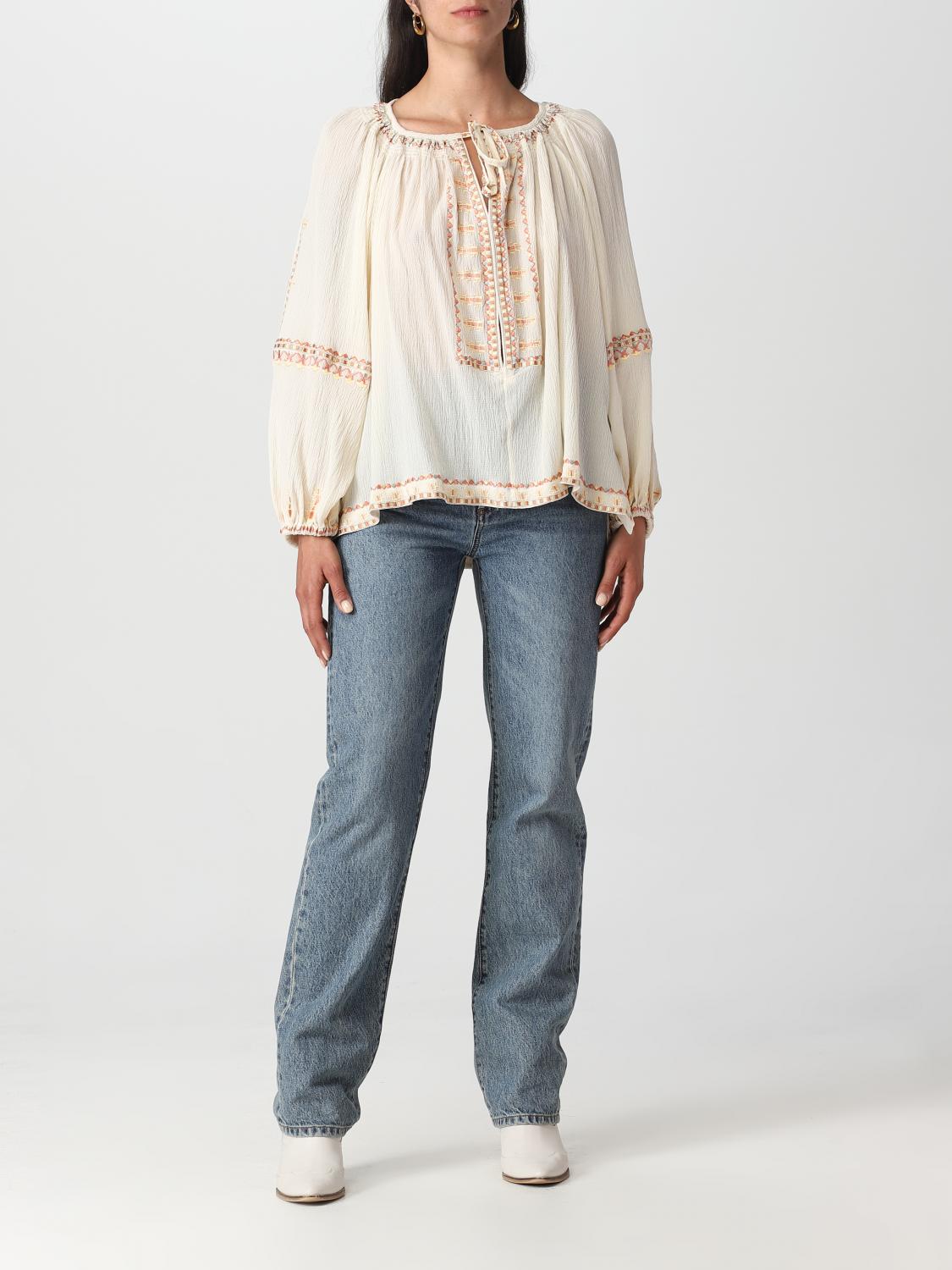 Isabel Marant - Woman - Beige - Top main image 0