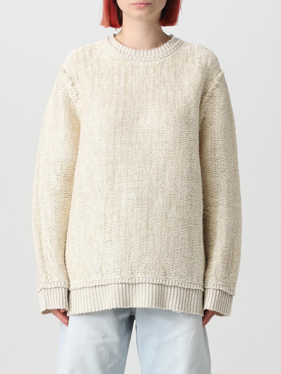 Jumper MAISON MARGIELA Woman colour Beige