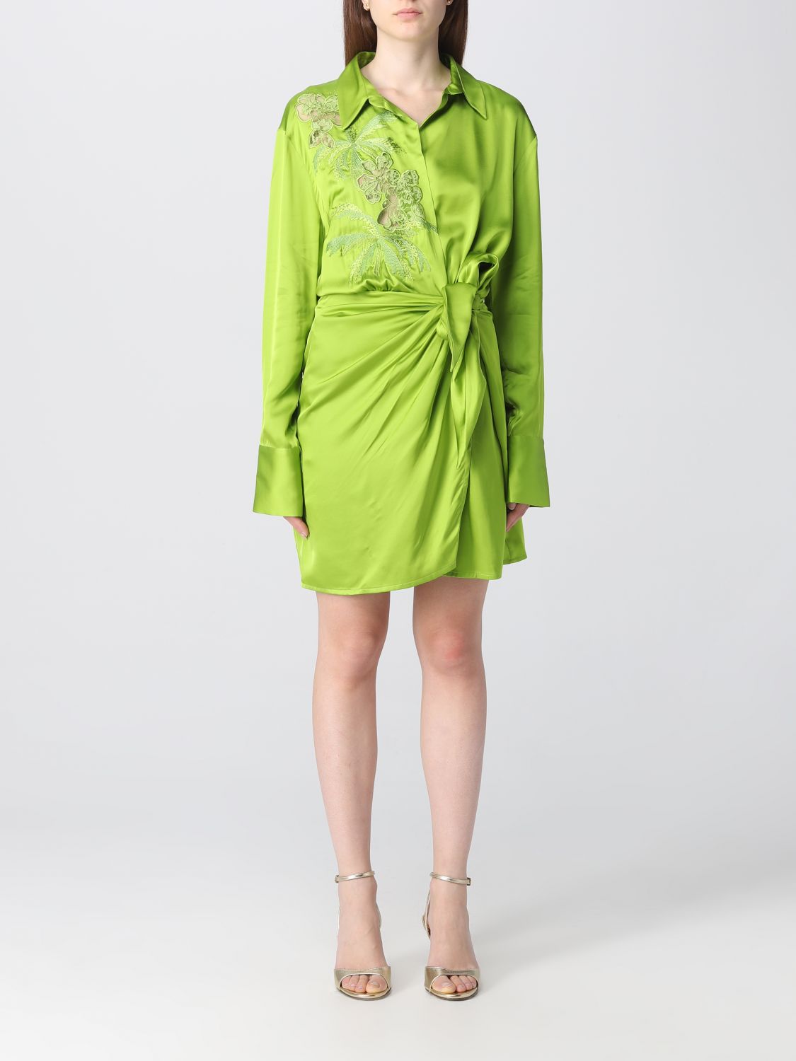 Ermanno Firenze Dress  Woman In Green