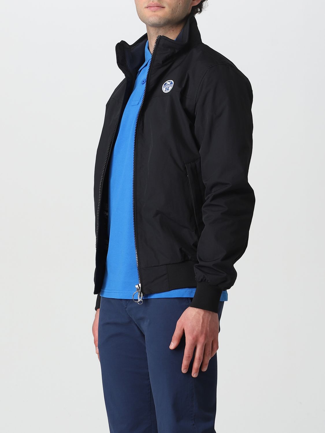 NORTH SAILS: jacket for man - Black | North Sails jacket 603188 online ...