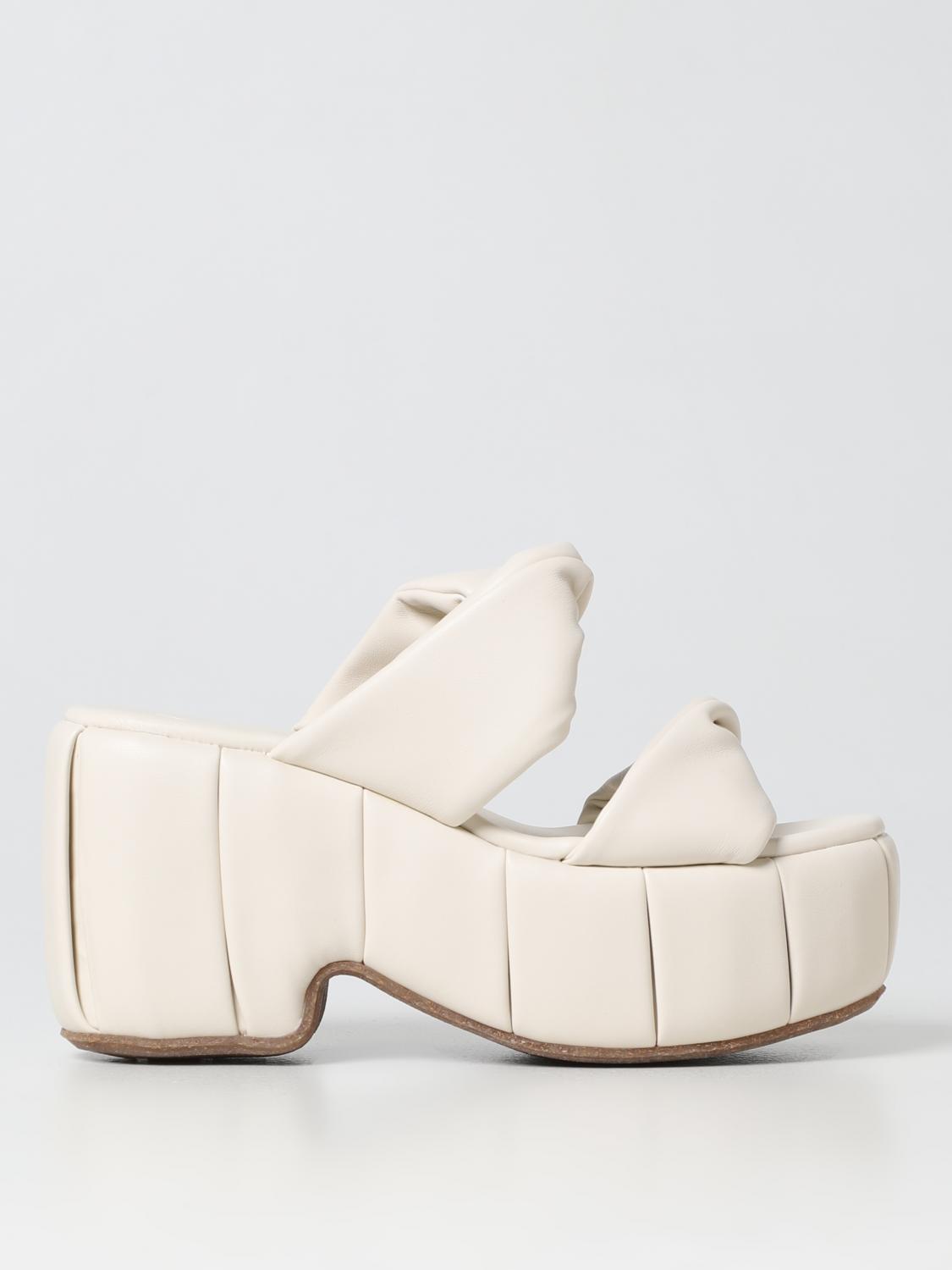Themoirè Themoire' Sandals Beige In Ivory