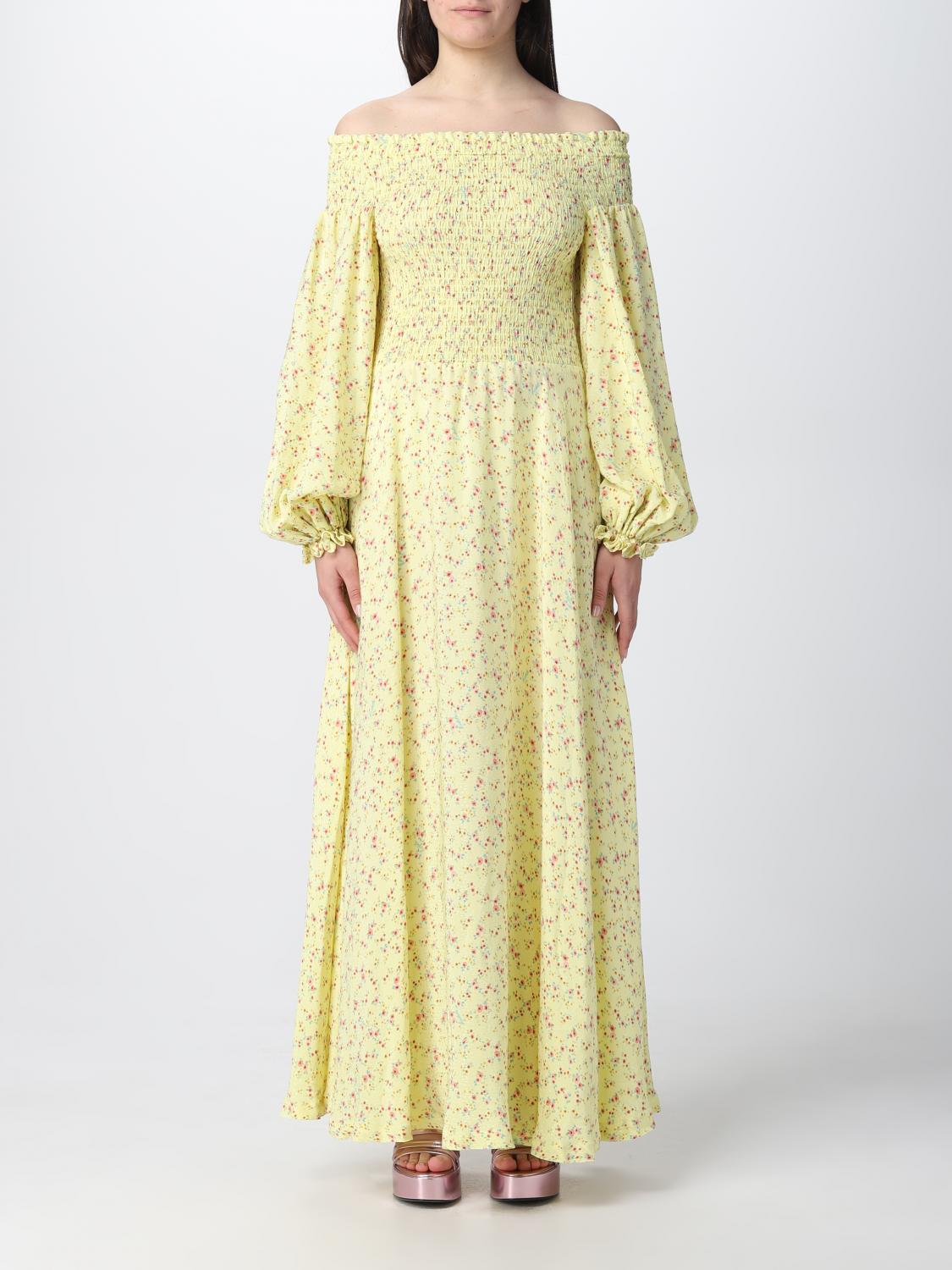 green emerald velvet dress ROTATE BIRGER CHRISTENSEN | Kim Dress