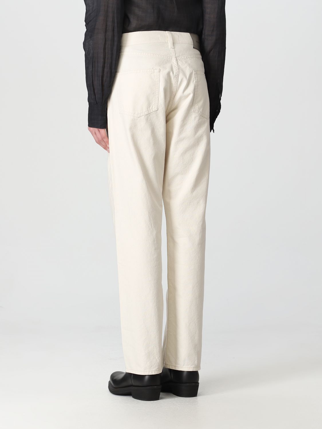 OUR LEGACY: pants for man - White | Our Legacy pants M2235FNS online on ...