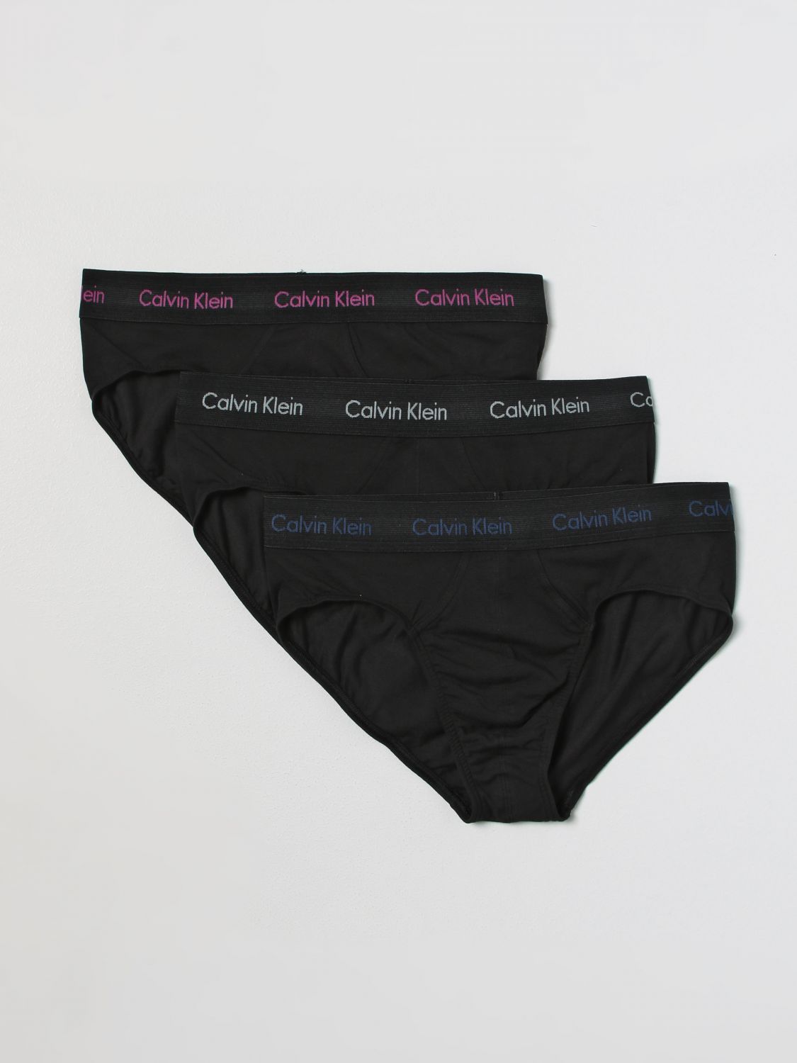 CALVIN KLEIN UNDERWEAR: underwear for man - Black | Calvin Klein ...