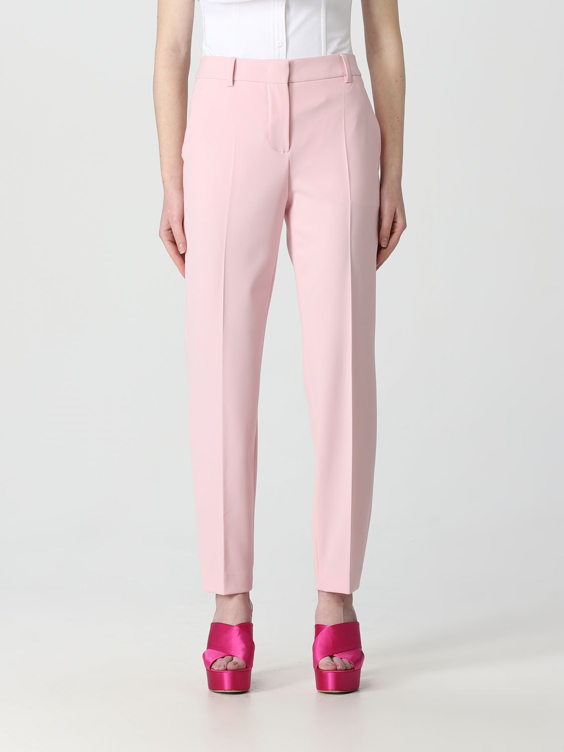 Boutique Moschino Trousers  Woman In Pink