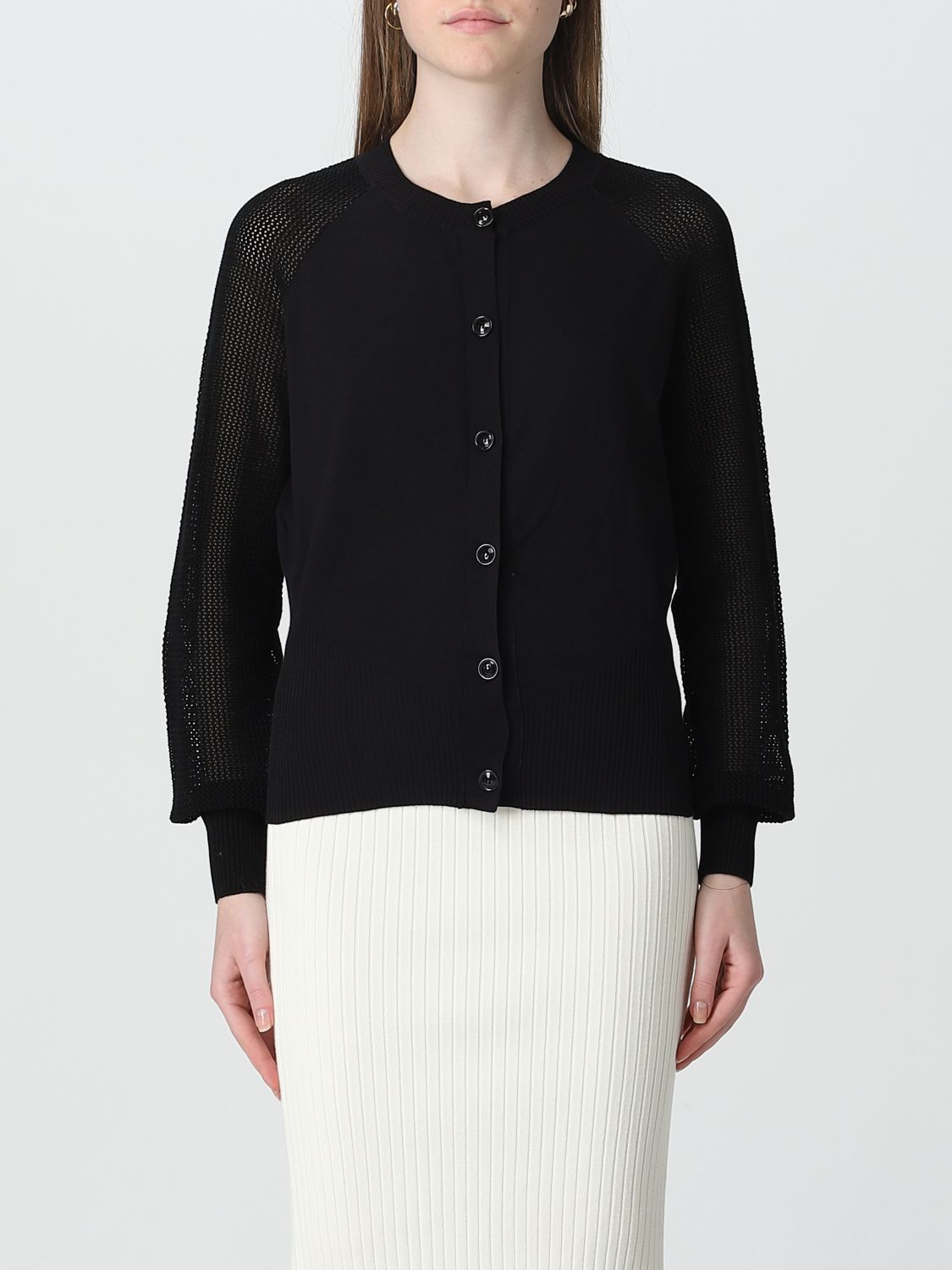 Boutique Moschino Cardigan  Woman In Black