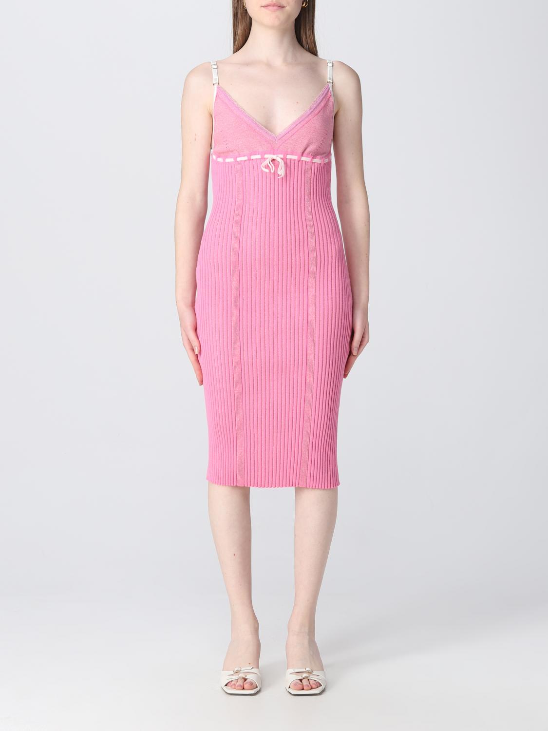 Shop Cormio Dress Woman Color Pink