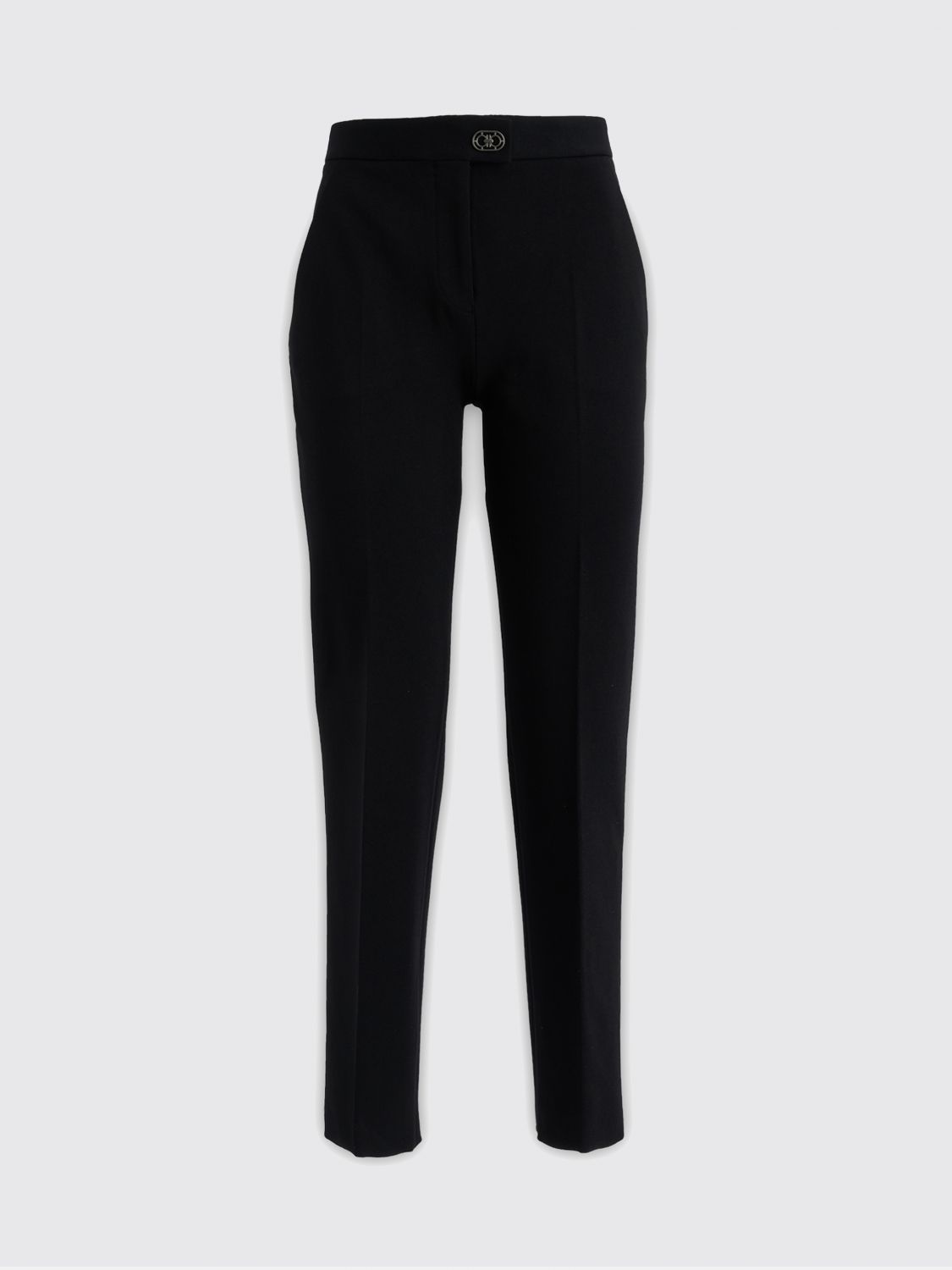 Ferragamo Pants Woman Color Black In Black