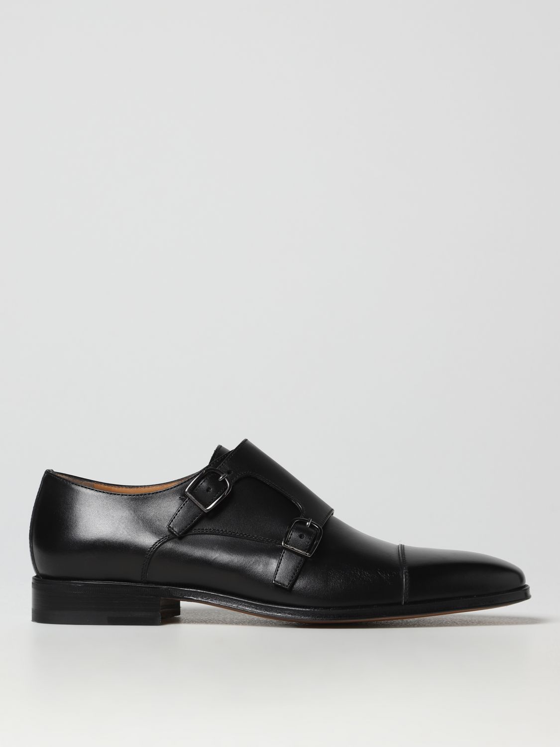 Moreschi Man Loafers Black Size 12.5 Calfskin