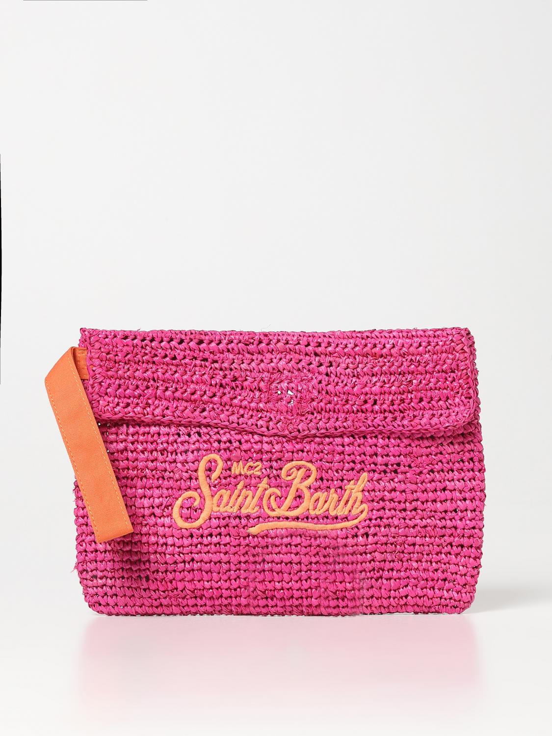 Mc2 Saint Barth Bag Kids In Fuchsia