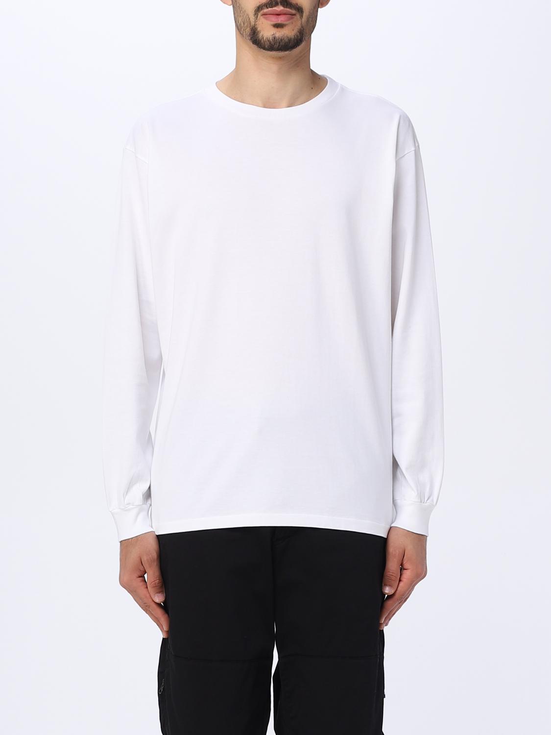 AURALEE: t-shirt for man - White | Auralee t-shirt A00SP01GT online on ...