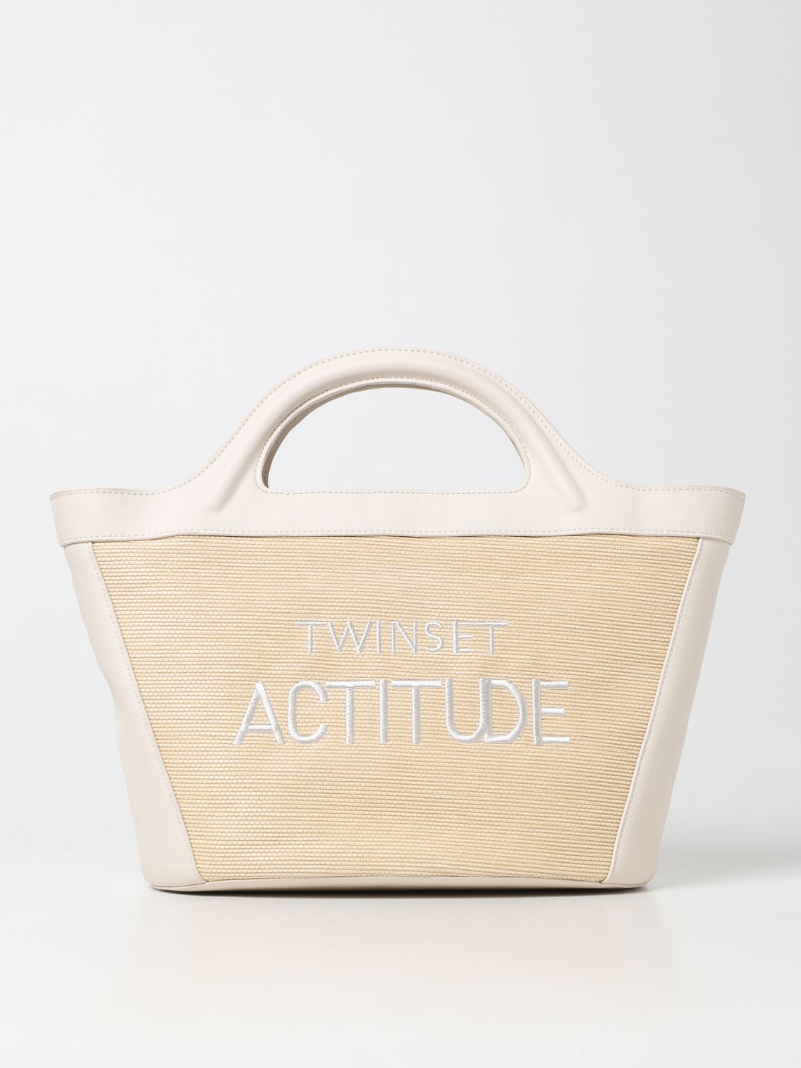 Actitude Twinset Handbag  Woman Color White